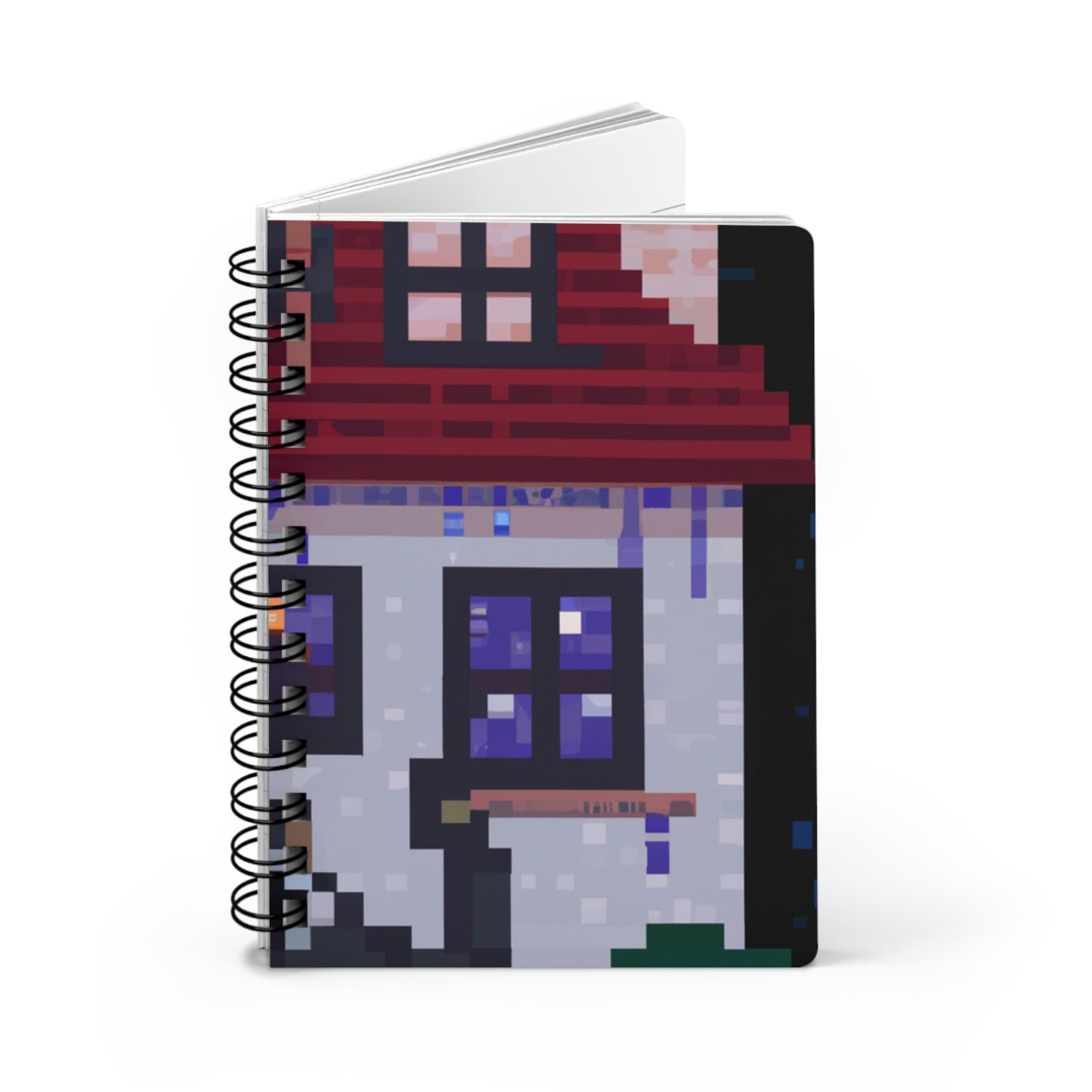 "Caper in the Mansion: A Raccoon's Adventure" - The Alien Spiral Bound Journal