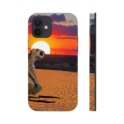 "Farewell to the Horizon" - Die Alien Tough Phone Cases