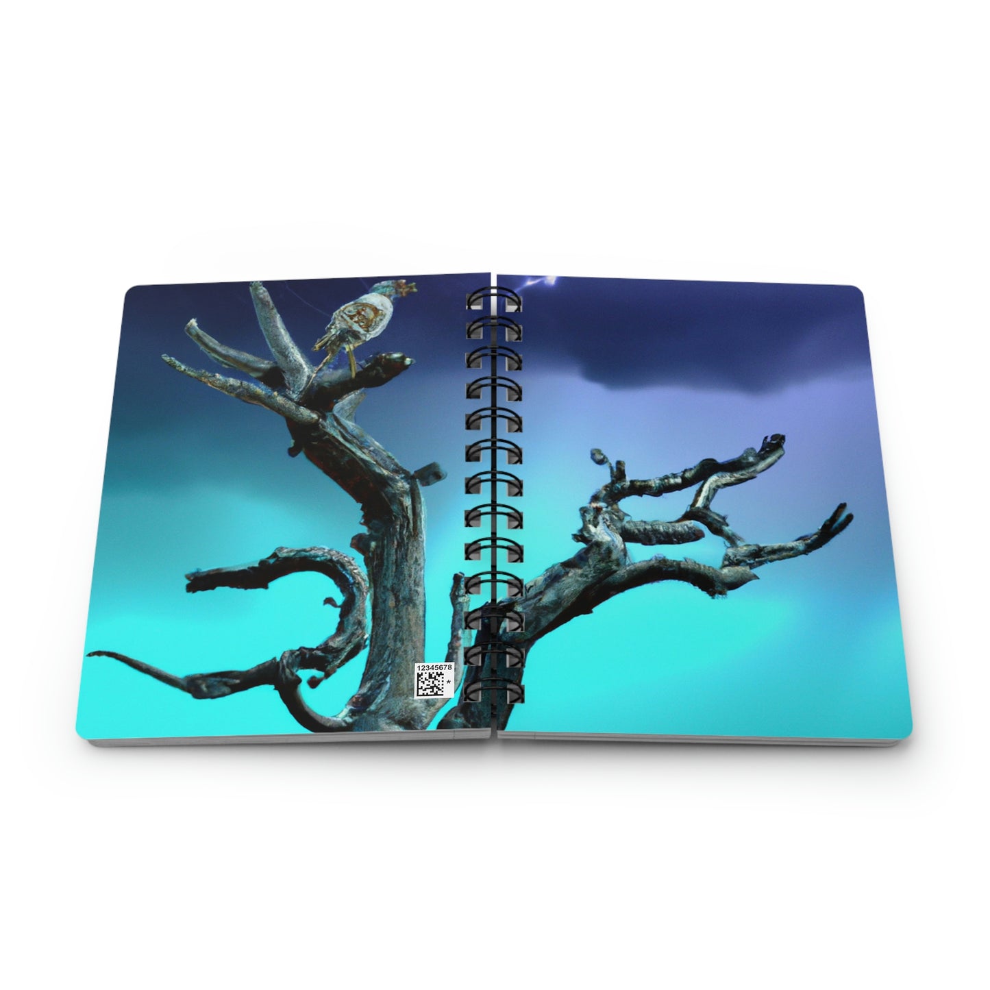 "Alone Against the Storm" - The Alien Spiral Bound Journal