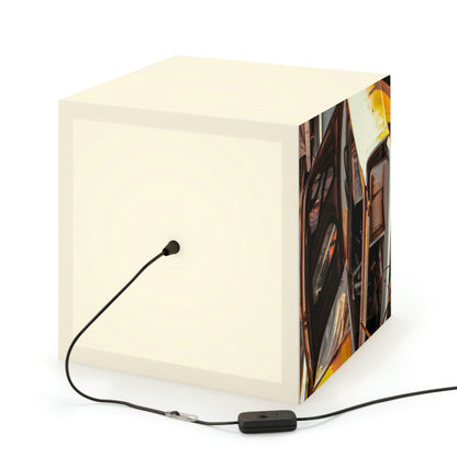 that rebuilds the consciousness of a lost loved one

"Rebuilding Time: A Journey to Remember" - The Alien Light Cube Lamp