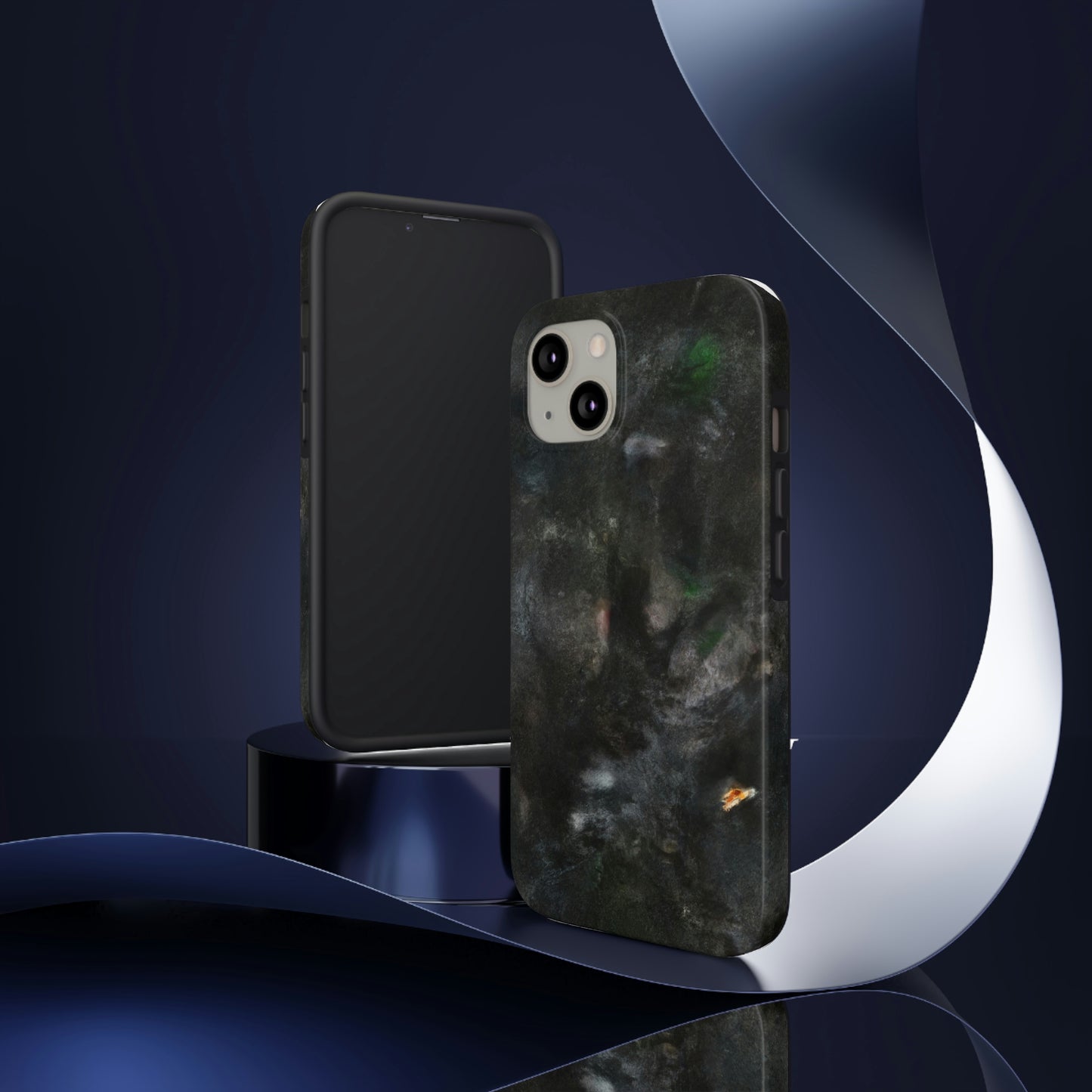 "A Lonely Flicker in the Darkness" - The Alien Tough Phone Cases