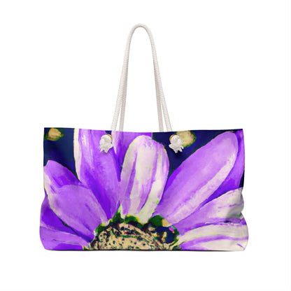 Purple Petals Popping: Create an Eye-Catching Daisy-Rose Fusion - The Alien Weekender Bag