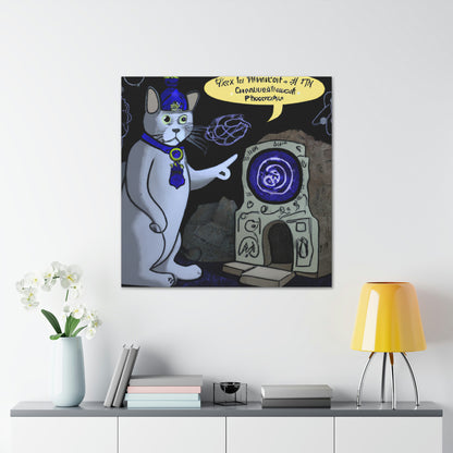 The Mystery Time Traveller Cat - The Alien Canva