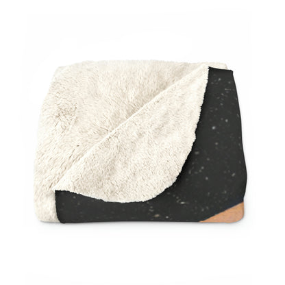 "Exploring the Unknown: The Adventures of a Space Captain and the Mysterious Planet" - The Alien Sherpa Fleece Blanket