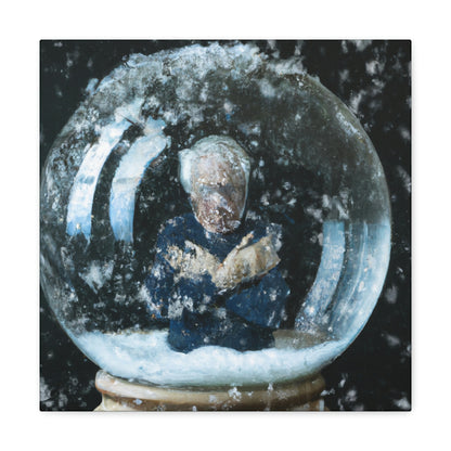 "Uncertain Snowglobe" - The Alien Canva