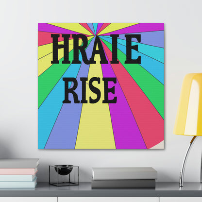 "A Brilliant Rainbow of Hope" - Canvas