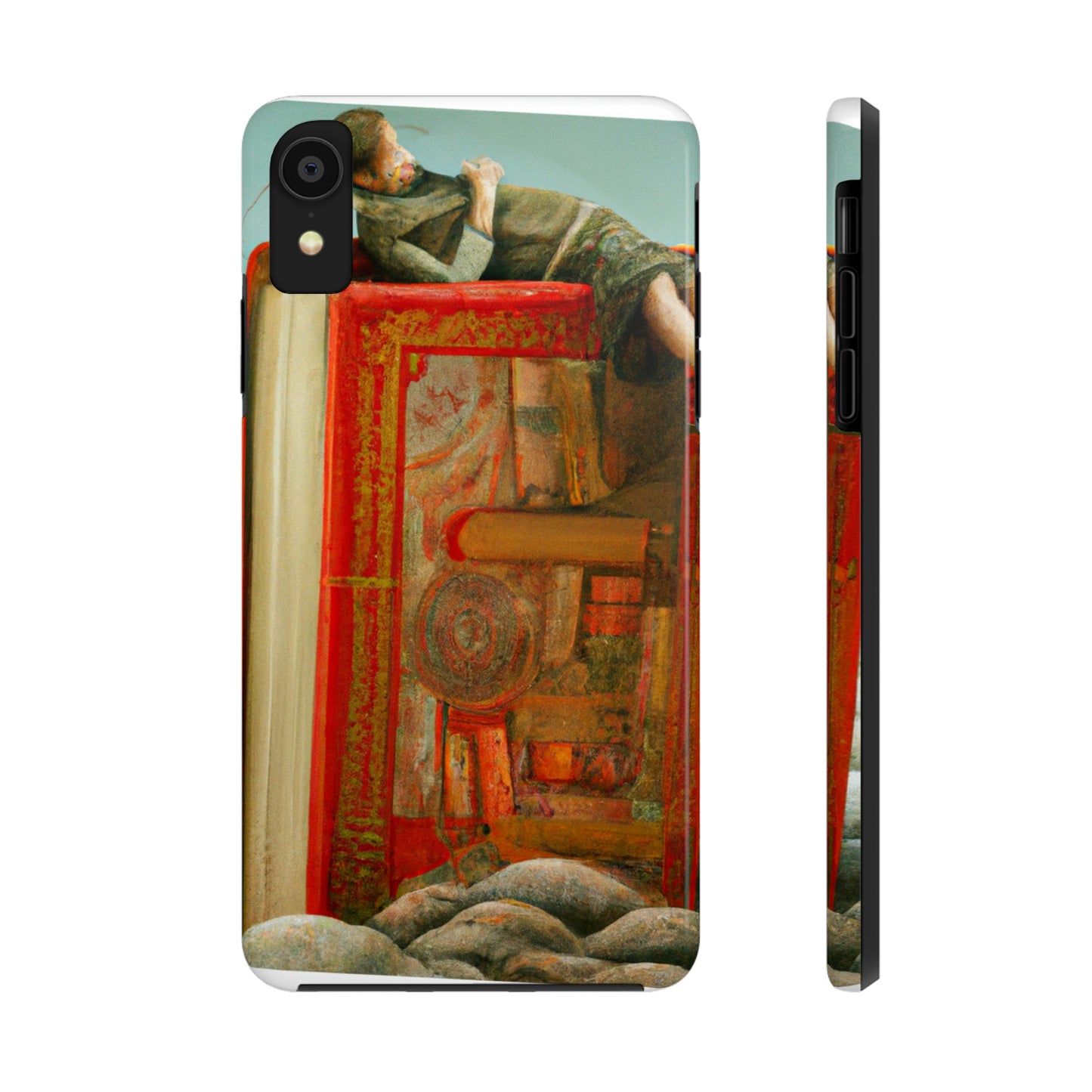 "Cradled by Knowledge" - Die Alien Tough Phone Cases