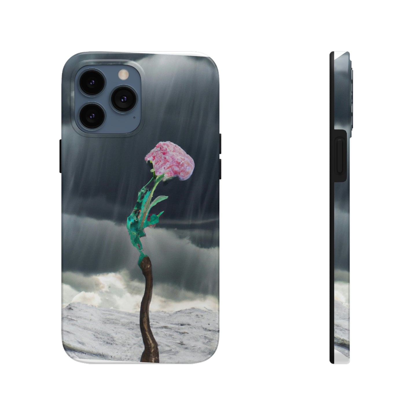 "Aight Against the Storm: The Story of a Lonely Flower" - The Alien Tough Phone Cases