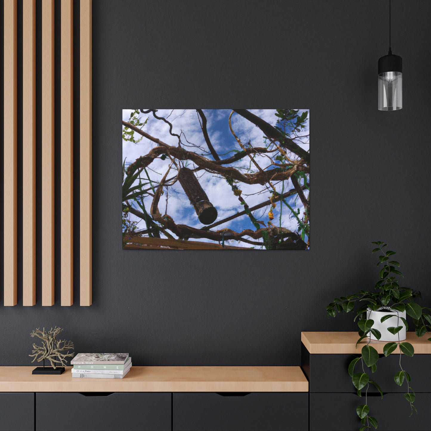 "Connections: A Nature-Inspired Art Installation" - Canvas