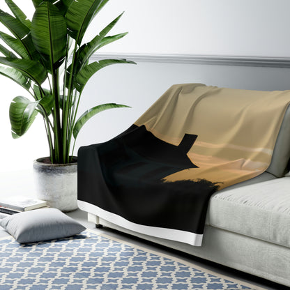 "Light of the Morning" - The Alien Sherpa Fleece Blanket