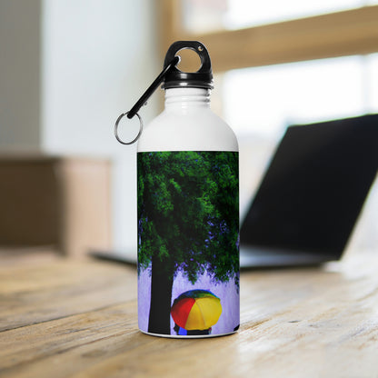 "Beneath the Rainy Sky." - The Alien Stainless Steel Water Bottle