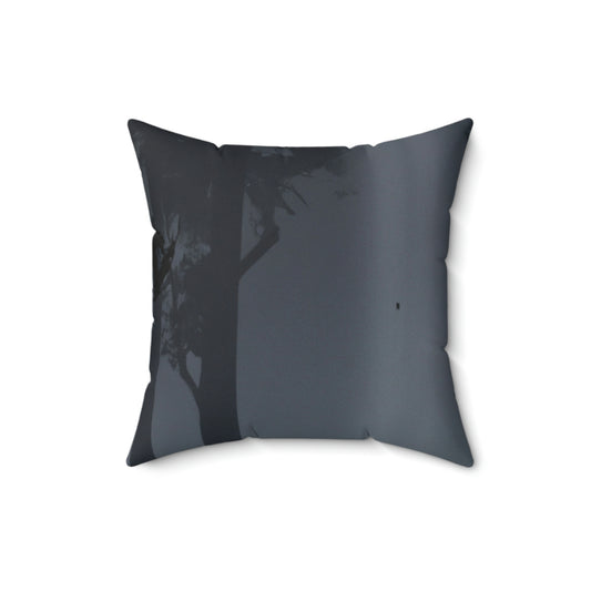 Lost in the Moonlight Forest. - The Alien Square Pillow