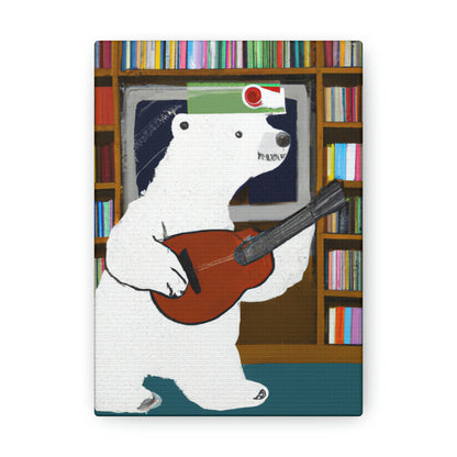 "The Banjo Bear of the Library" - The Alien Canva