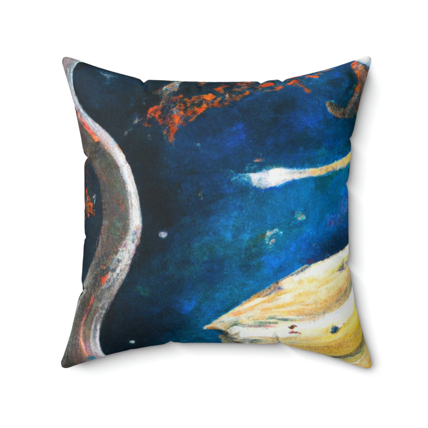 "A Starlight Ballerina" - The Alien Square Pillow