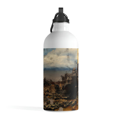 "Lonely Beacon on the Shore" - The Alien Stainless Steel Water Bottle