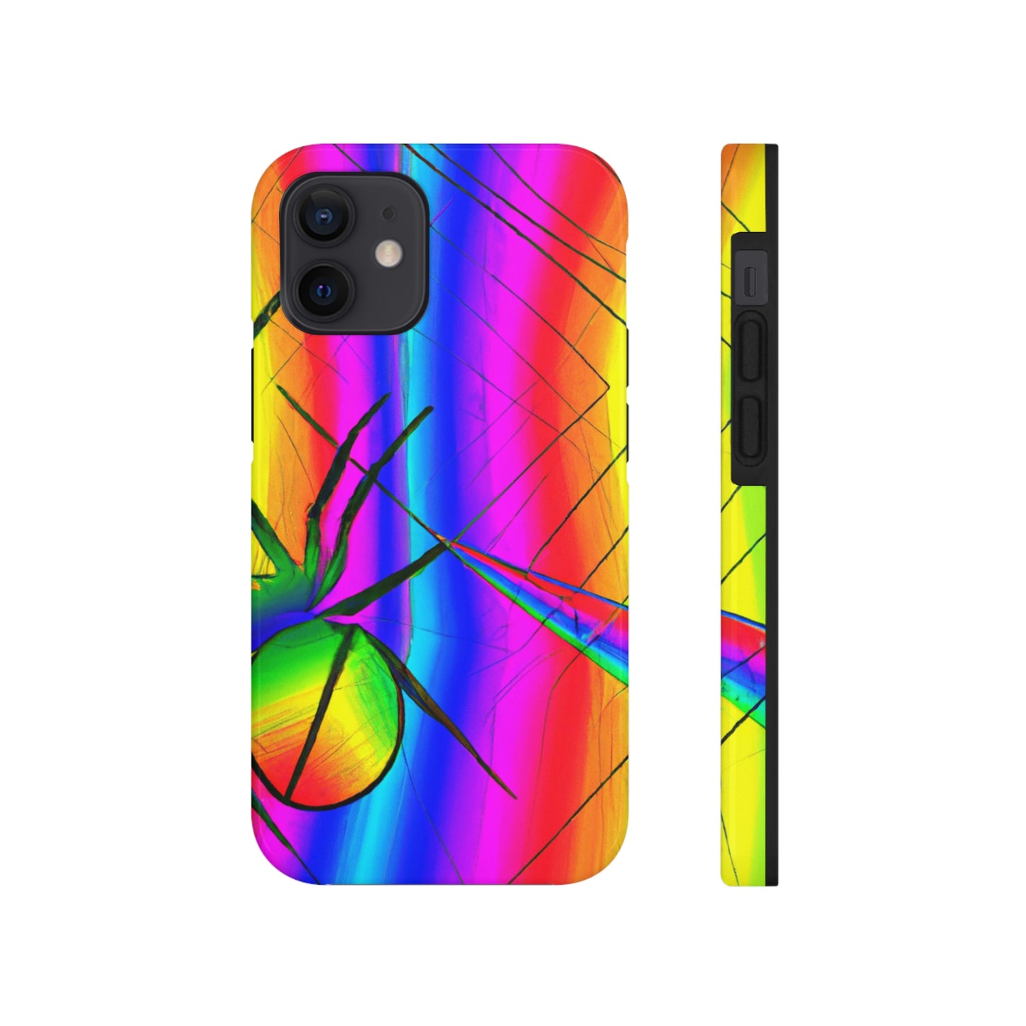 "A Spinnerette's Prismatic Web" - The Alien Tough Phone Cases