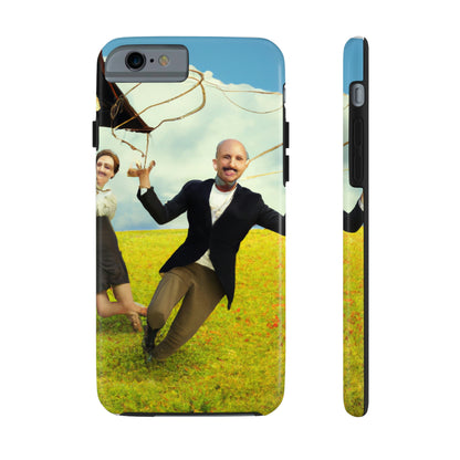 "A Kite Day in the Meadow" - The Alien Tough Phone Cases