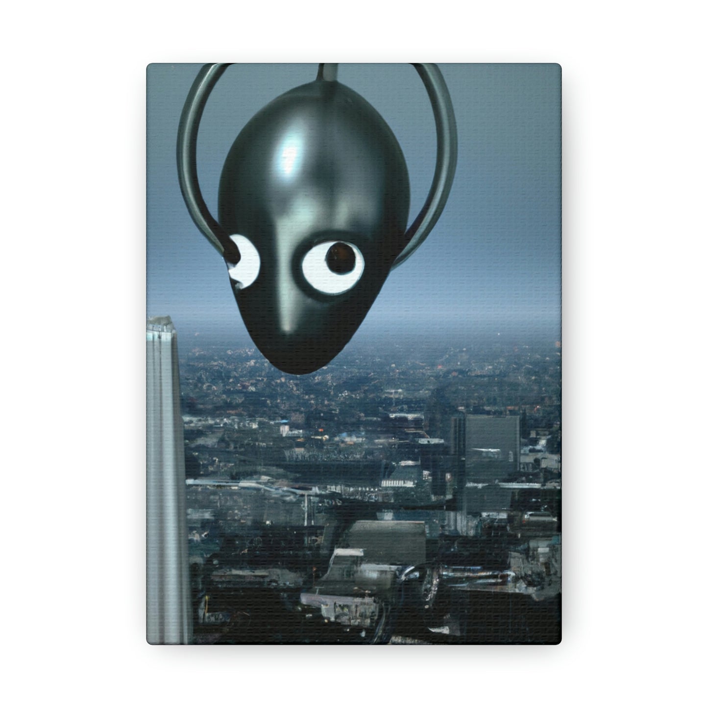 "A Distant Spark: An Alien's Search for Sanctuary in the City." - The Alien Canva