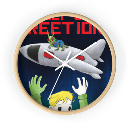 Rescuing the Alien: A Race Against Time - The Alien Wall Clock