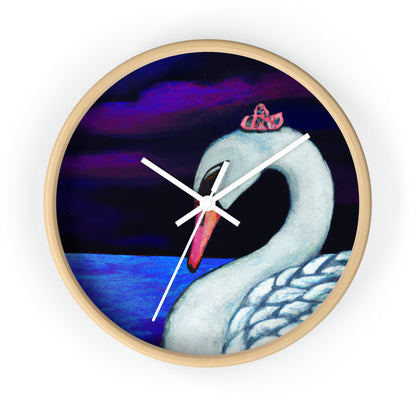 "El lamento de un cisne: los cielos viudos" - El reloj de pared alienígena