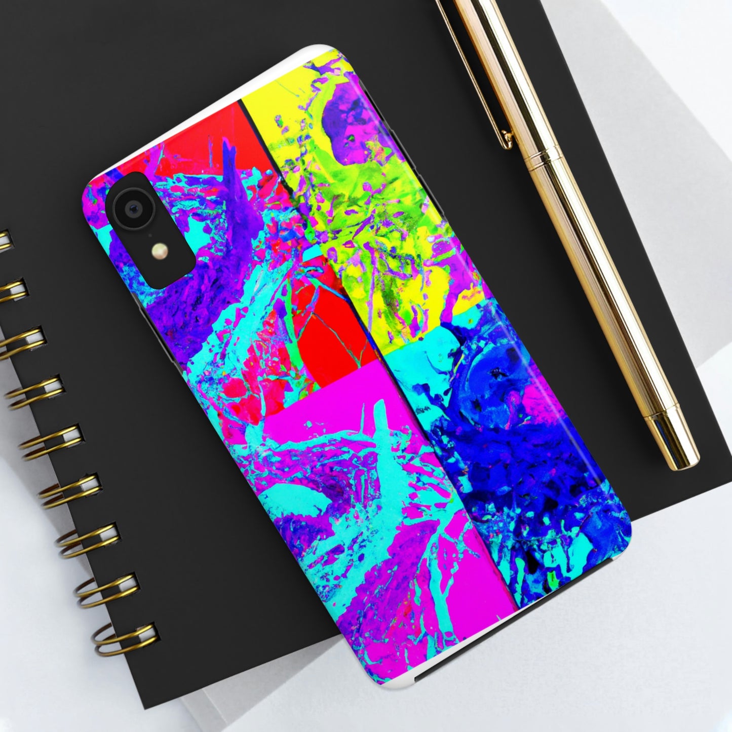 "Ein Regenbogen aus gefiederten Freunden" - Die Alien Tough Phone Cases