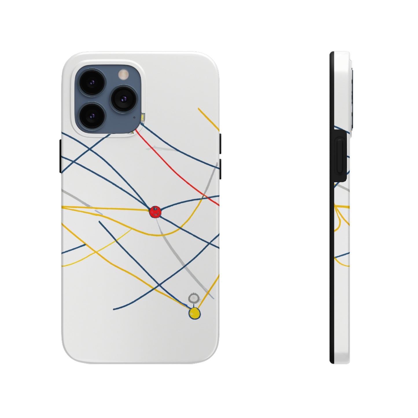 "Exploring the Dynamic Topology: Artful Visualization of a Network Structure." - The Alien Tough Phone Cases