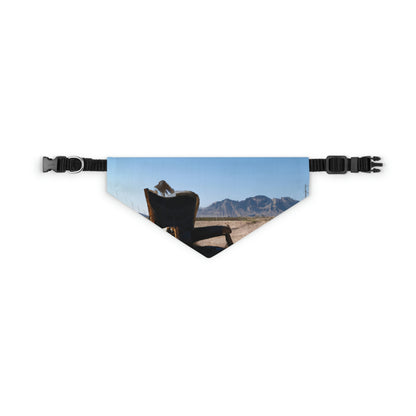 "The Forgotten Throne of the Desert" - The Alien Pet Bandana Collar