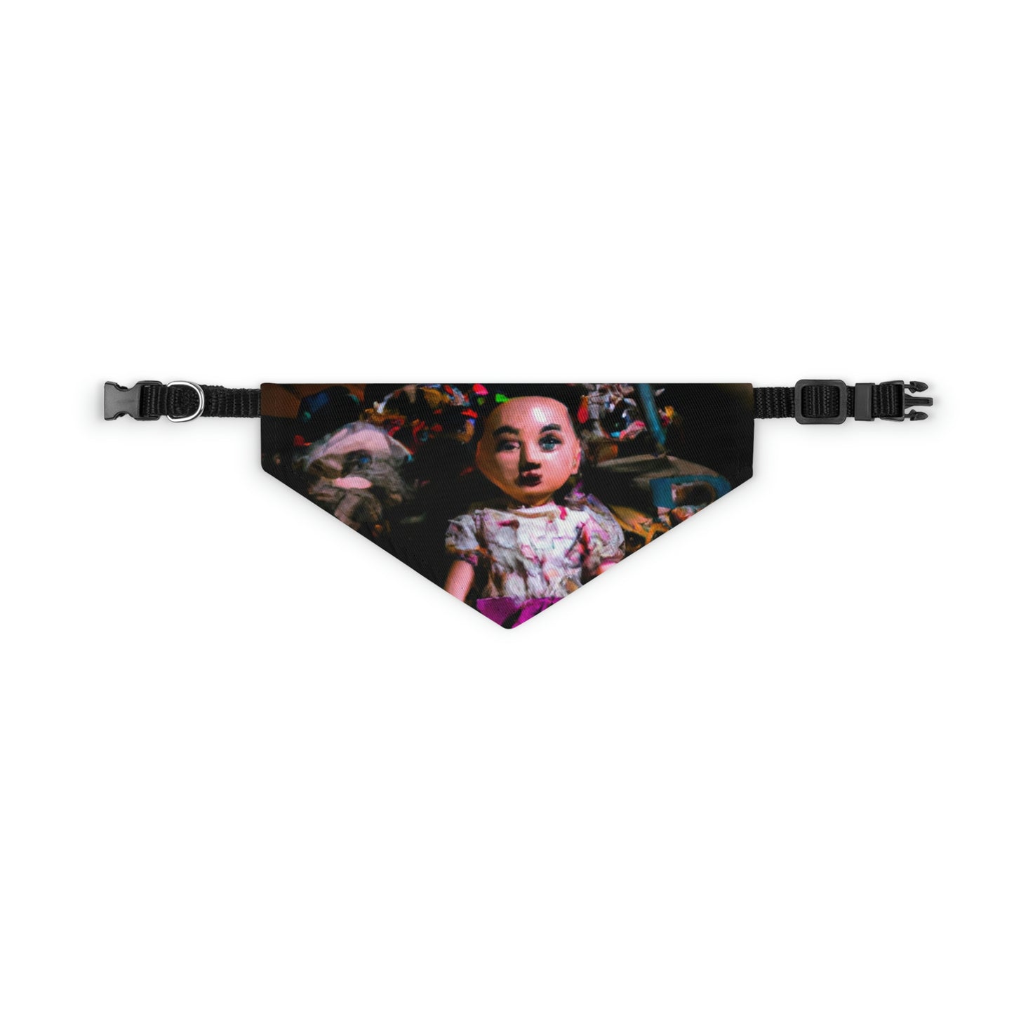 "Broken Playthings in the Dark." - The Alien Pet Bandana Collar