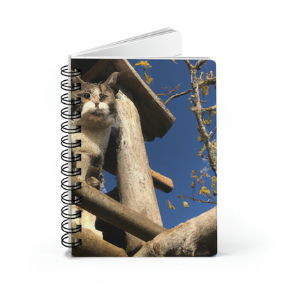 "Kitty in the Ruins" - The Alien Spiral Bound Journal