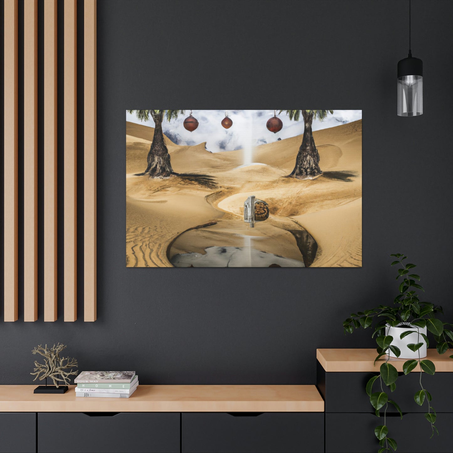 The Mirage of the Desert Sands - The Alien Canva