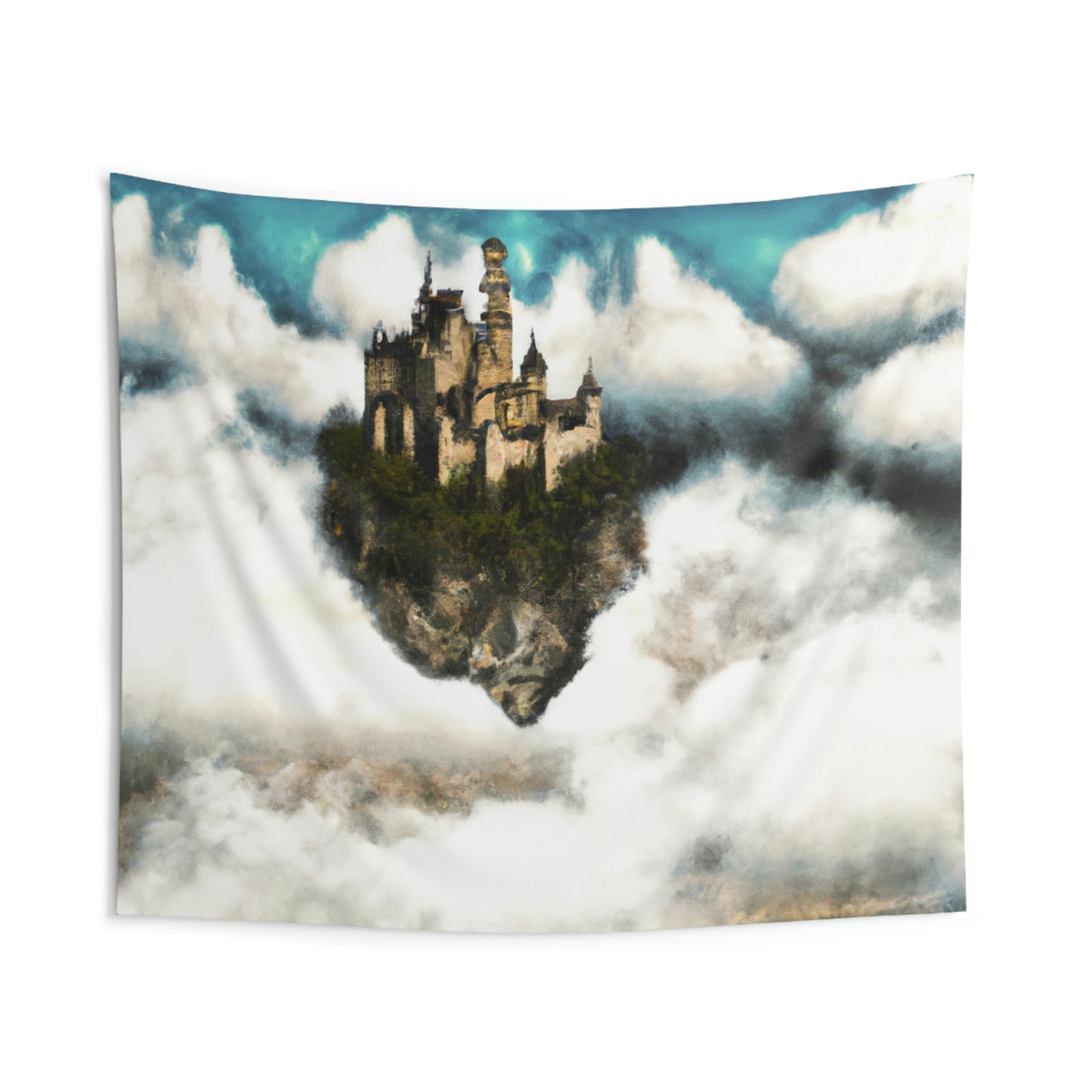 Mystic Castle in the Sky - The Alien Wall Tapestries