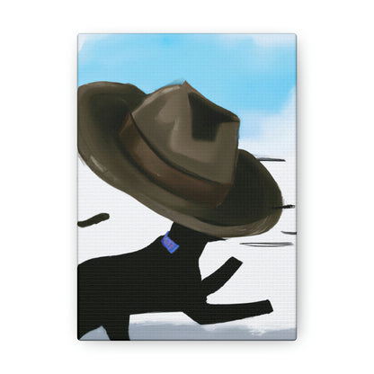 "The Hat Hunter" - The Alien Canva