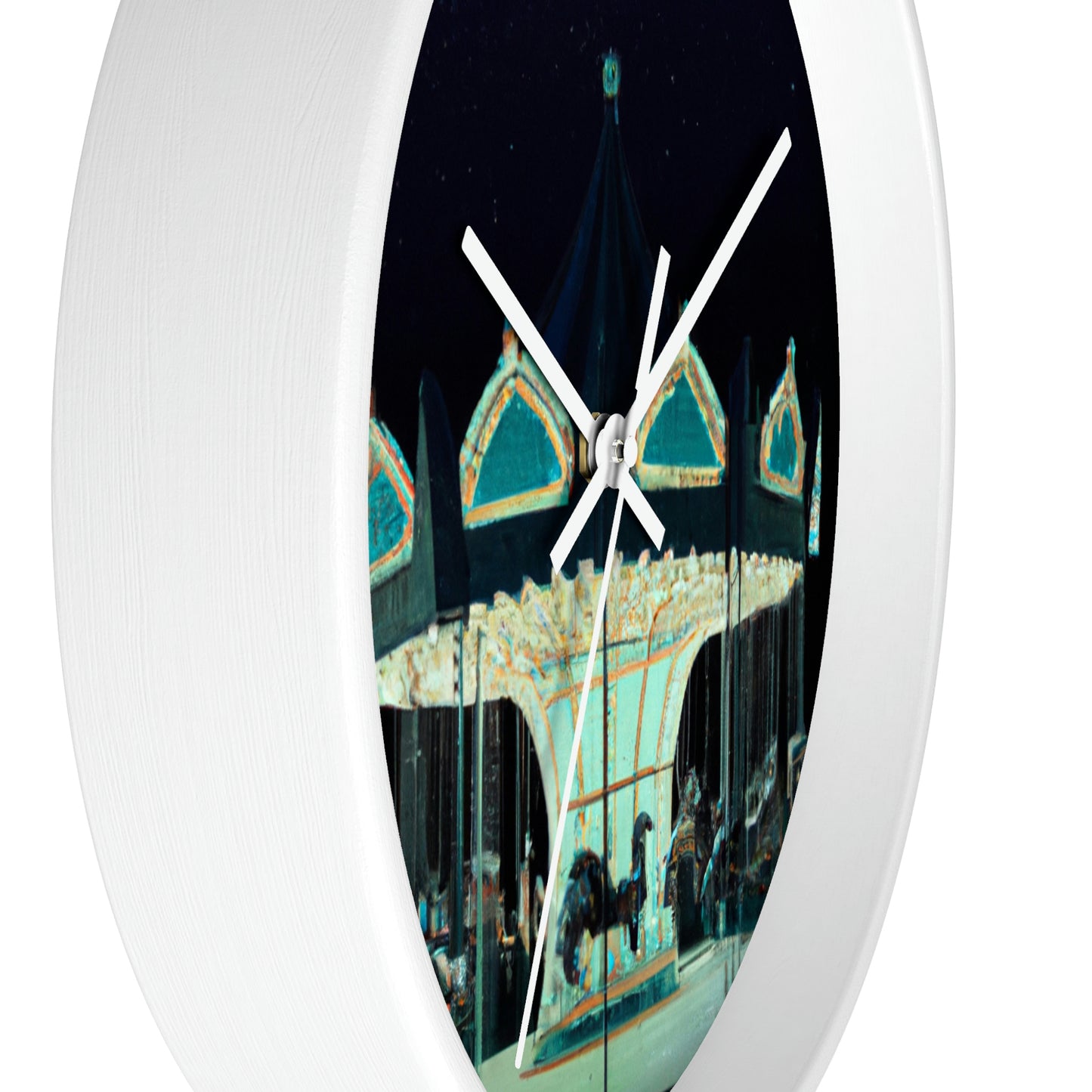 "A Lonesome Carousel Under Shining Stars" - The Alien Wall Clock