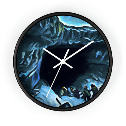 "Escape from the Icy Depths" - The Alien Wall Clock