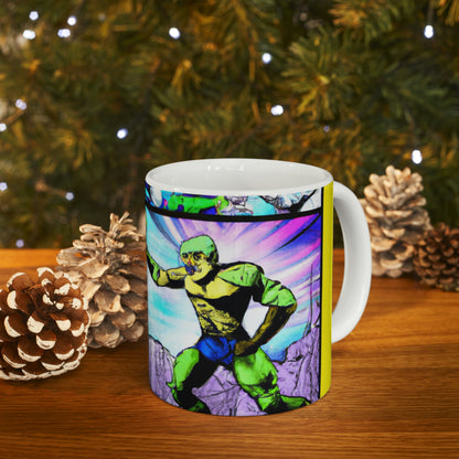 Superhero Showdown! - The Alien Ceramic Mug 11 oz