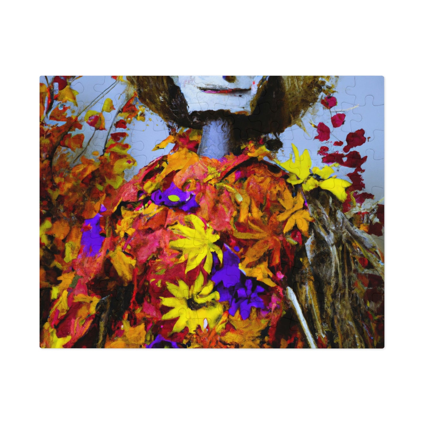 "Autumn Scarecrow Blues" - The Alien Jigsaw Puzzle