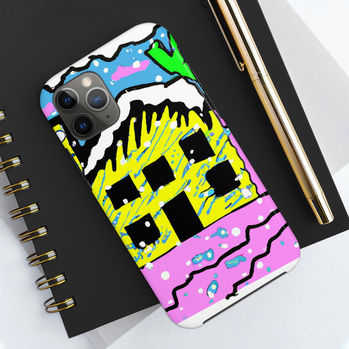 "Desolate Winter Dwelling" - Die Alien Tough Phone Cases