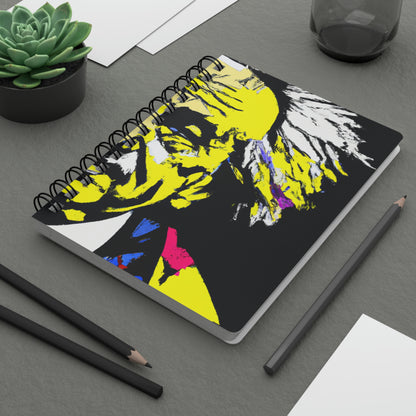 "Albert Einstein: A Pop Art Portrait" - The Alien Spiral Bound Journal