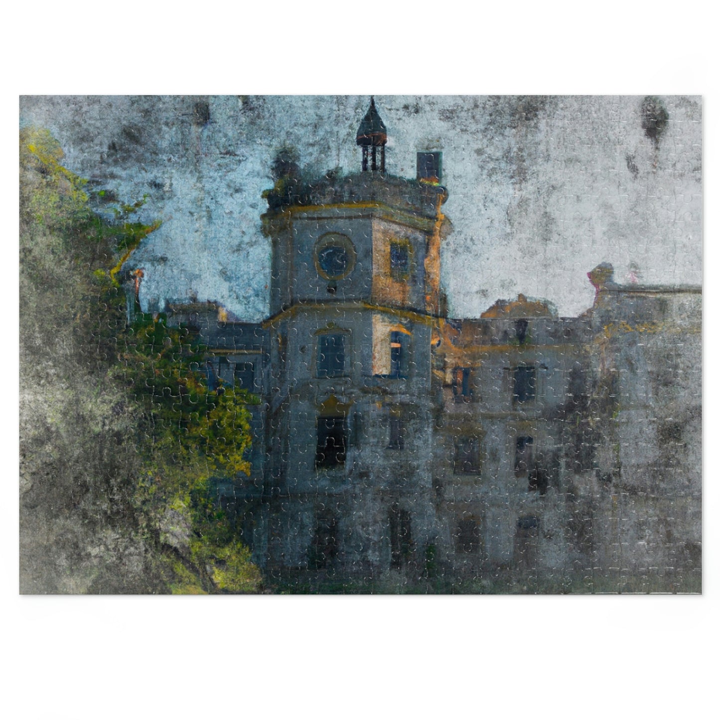 "The Forgotten Castle: A Faded Remembrance" - The Alien Jigsaw Puzzle