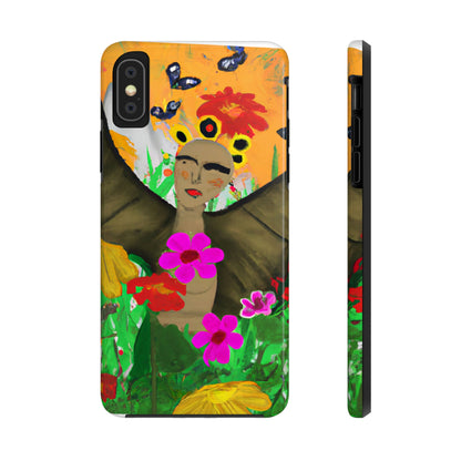 "Schmetterlingsballett auf der Wildblumenwiese" - Die Alien Tough Phone Cases