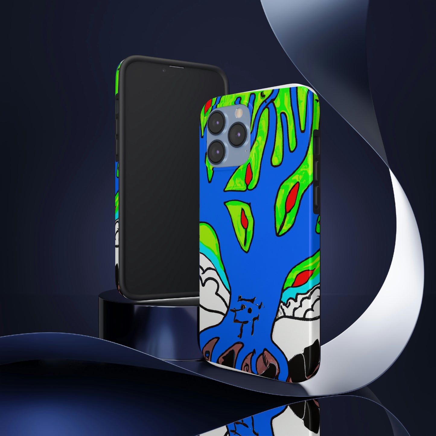 "The Cavernous Everglow" - The Alien Tough Phone Cases