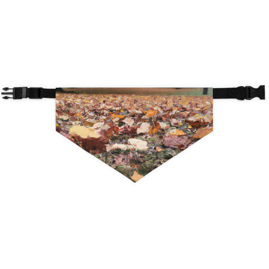 "Autumn's Forgotten Mystery" - The Alien Pet Bandana Collar