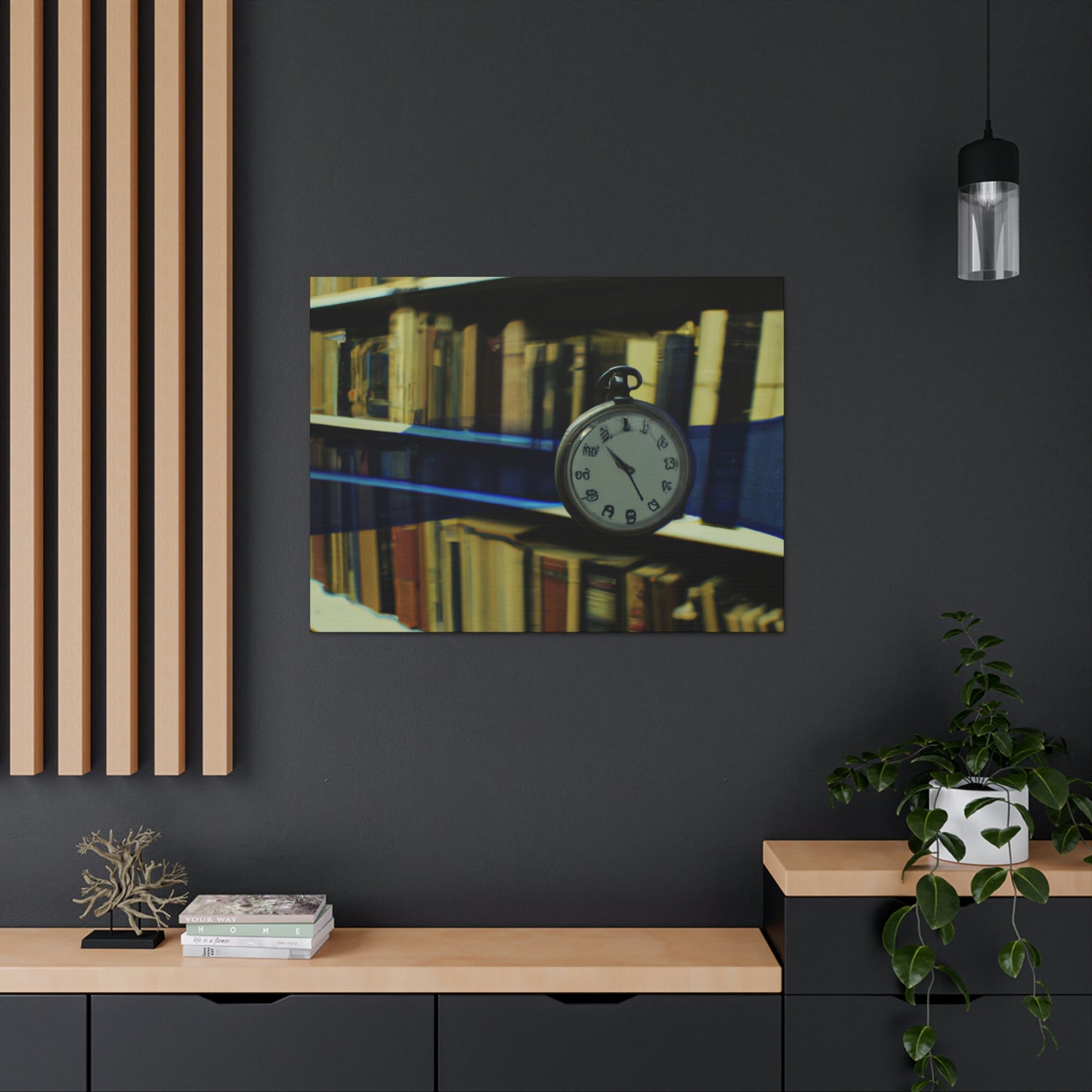 "The Infinite Bookshelf" - The Alien Canva