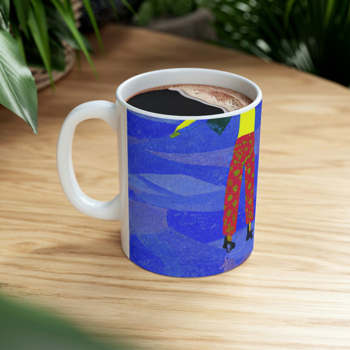 "Una canción de hielo y soledad" - Taza de cerámica The Alien 11 oz