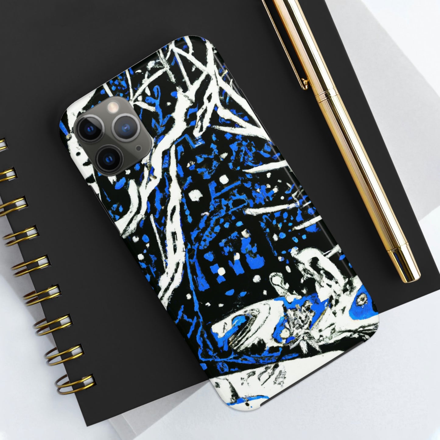 Snowy Forest Night: A Fairytale Odyssey - The Alien Tough Phone Cases