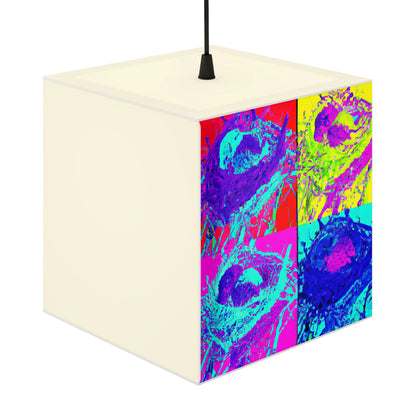 "Ein Regenbogen aus gefiederten Freunden" - Die Alien Light Cube Lampe