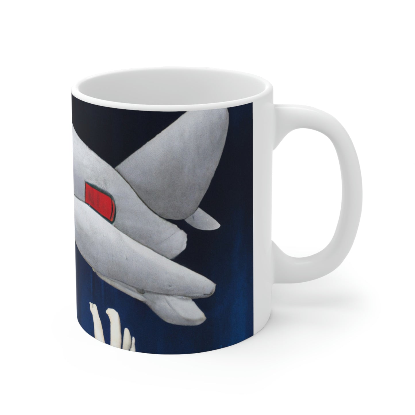 Rescuing the Alien: A Race Against Time - The Alien Ceramic Mug 11 oz