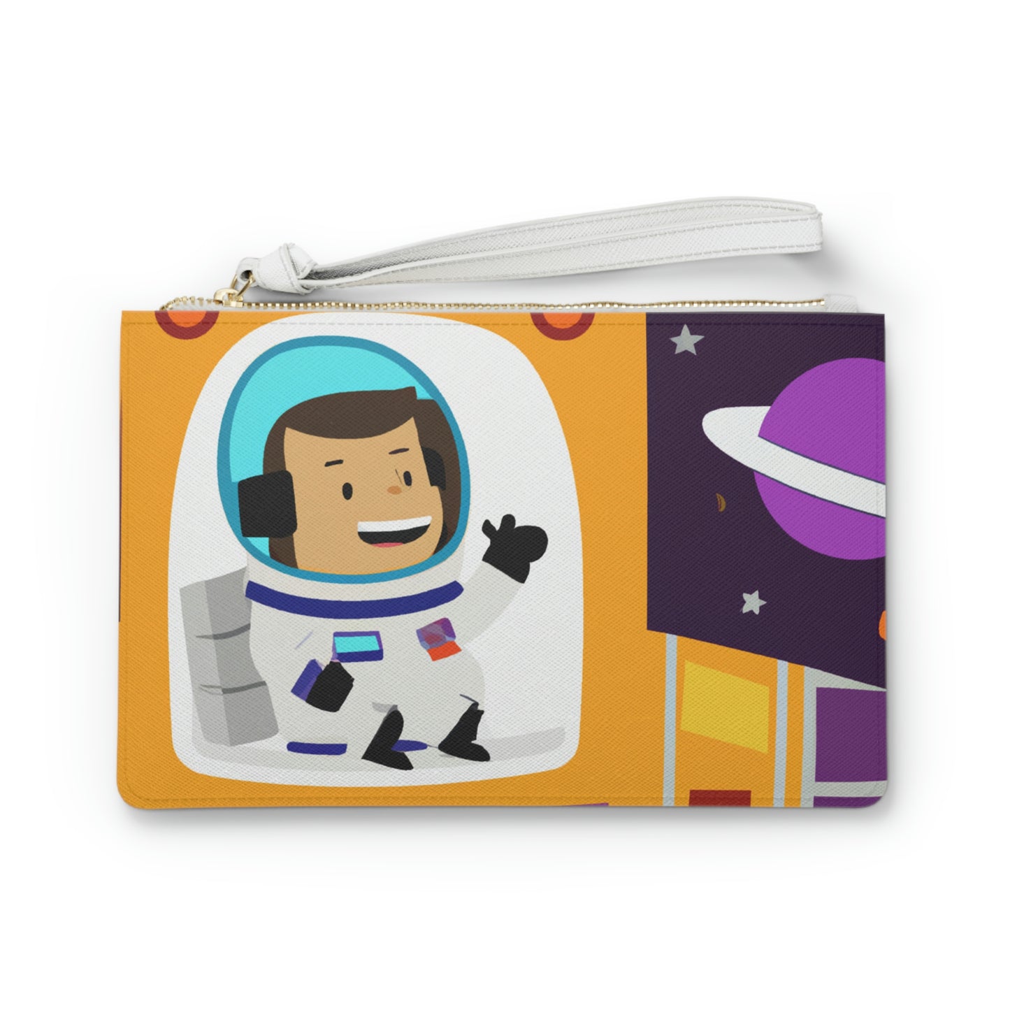 "Eine Reise des himmlischen Lächelns" - Die Alien Clutch Bag