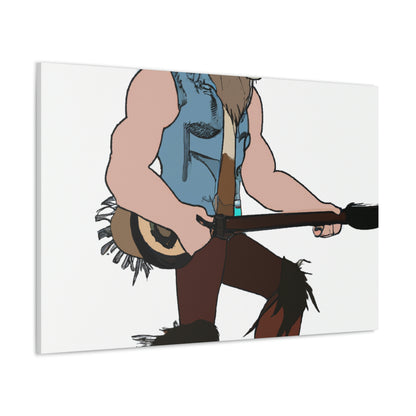 "Howling Highwayman: The Banjo-Playing Werewolf Biker" - The Alien Canva