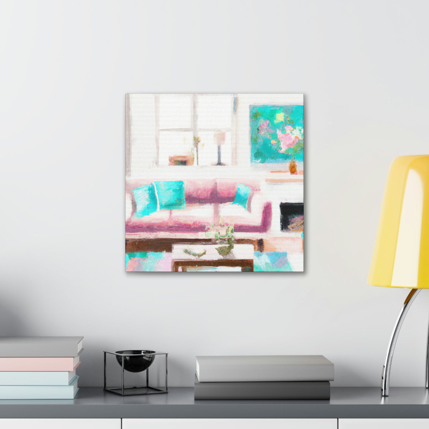 "Home Life in Art: Capture the Essence of Your Space" - Leinwand